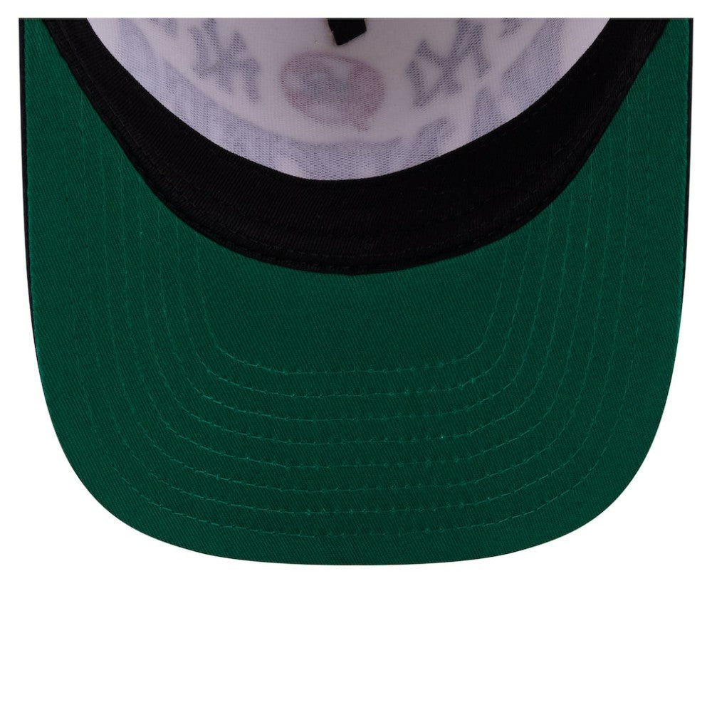 New York Yankees Throwback Tri-Hit A-Frame 9FIFTY Adjustable Hat - Cream | New Era