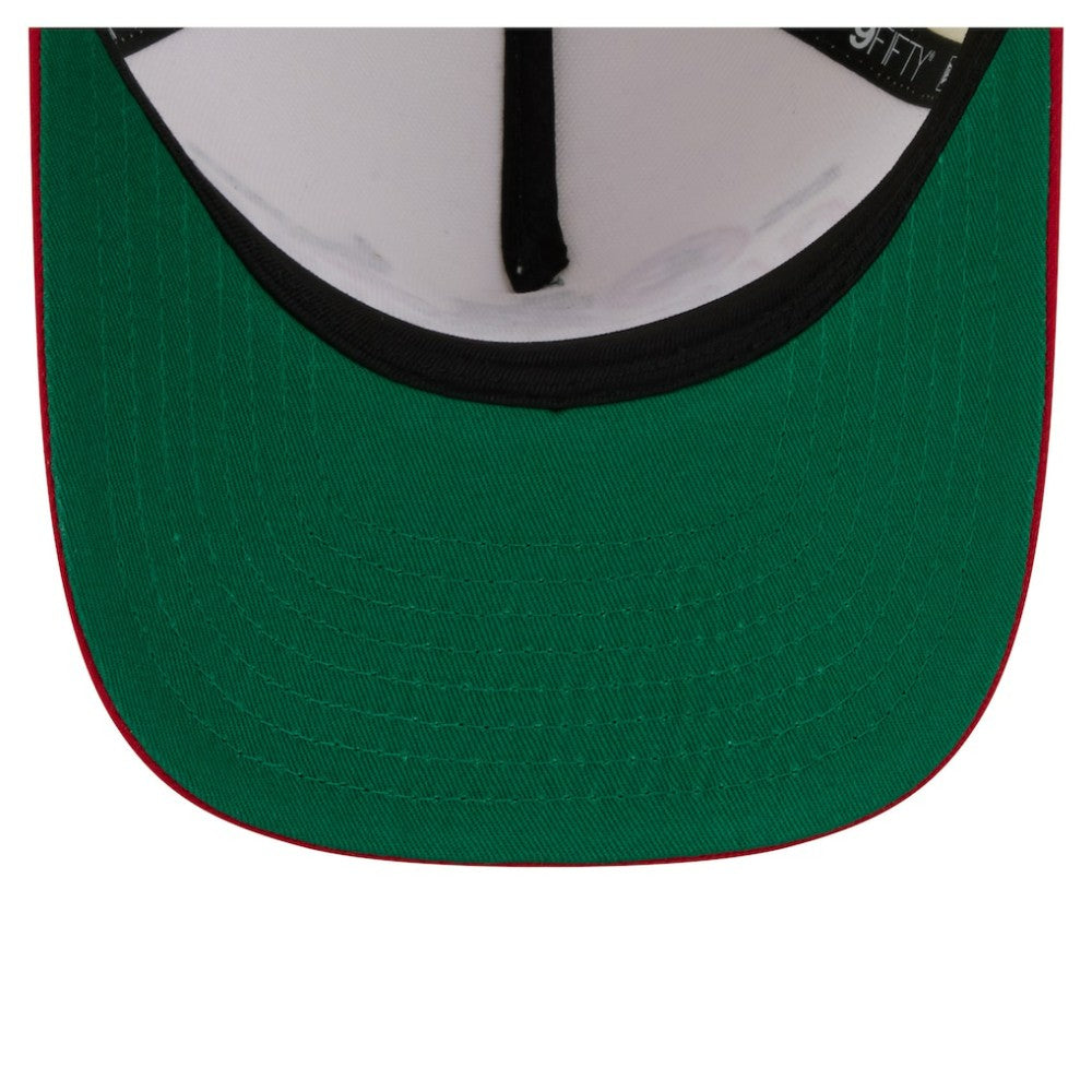 St. Louis Cardinals Throwback Tri-Hit A-Frame 9FIFTY Adjustable Hat - Cream | New Era