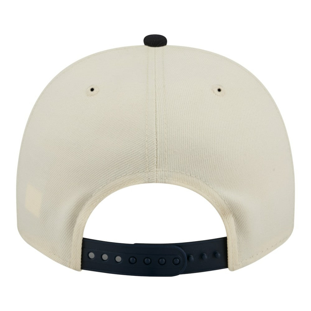 Boston Red Sox Throwback Tri-Hit A-Frame 9FIFTY Adjustable Hat - Cream | New Era
