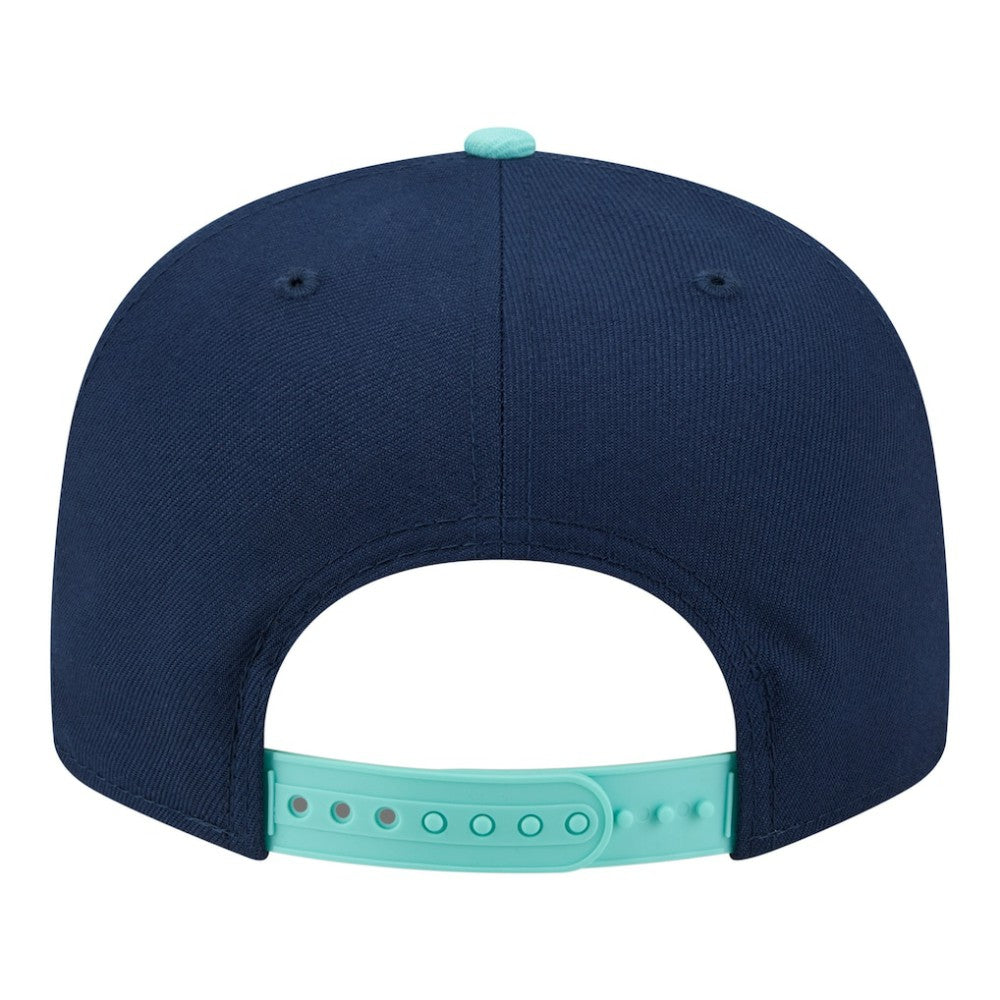 Minnesota Twins Two-Tone Color Pack 9FIFTY Snapback Hat - Navy/Turquoise | New Era