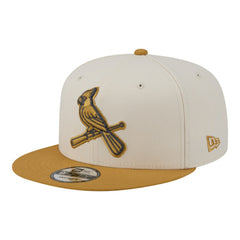 St. Louis Cardinals 2-Tone Color Pack 9FIFTY Snapback Hat - Light Beige/Khaki | New Era
