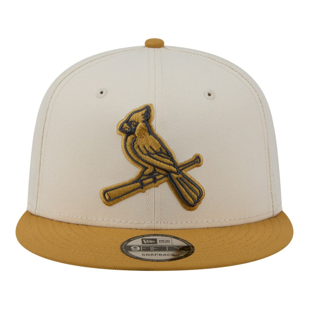 St. Louis Cardinals 2-Tone Color Pack 9FIFTY Snapback Hat - Light Beige/Khaki | New Era
