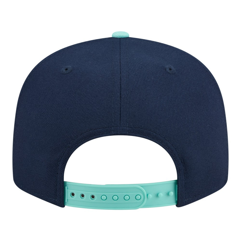 New York Yankees Two-Tone Color Pack 9FIFTY Snapback Hat - Navy/Turquoise | New Era