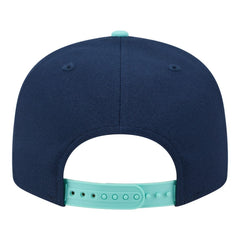 Athletics Two-Tone Color Pack 9FIFTY Snapback Hat - Navy/Turquoise | New Era