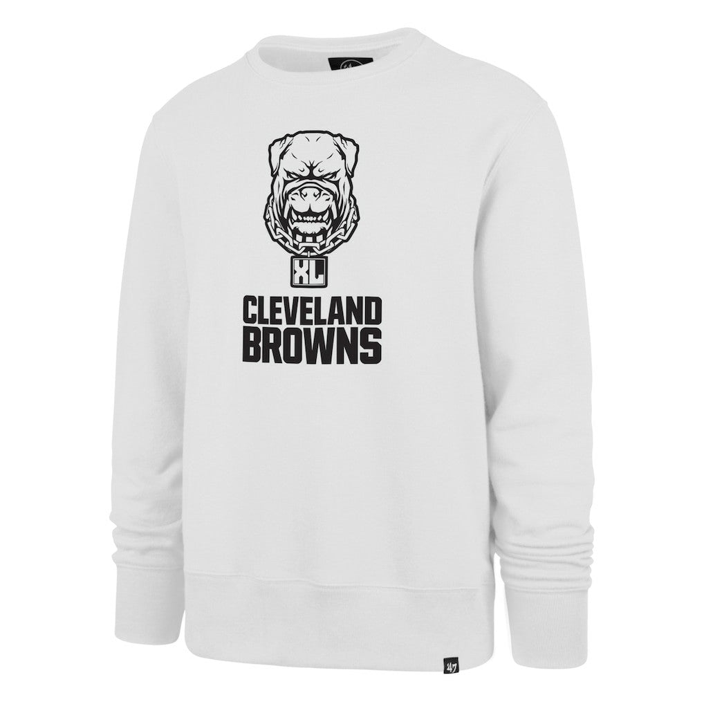 Cleveland Browns '47 Dawg Pound XL Imprint Headline Sweatshirt - White online