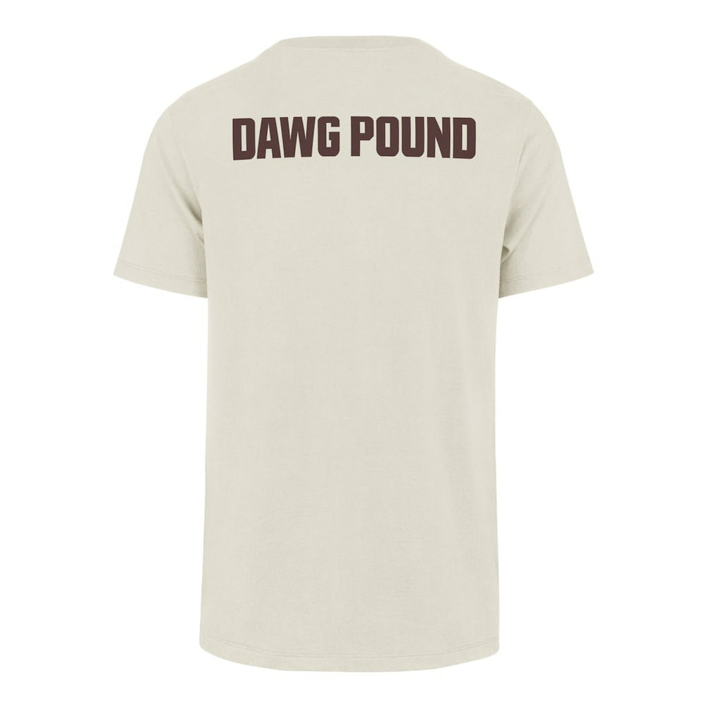 Cleveland Browns '47 Dawg Pound XL Backer Franklin T-Shirt - Cream sale