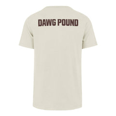 Cleveland Browns '47 Dawg Pound XL Backer Franklin T-Shirt - Cream sale
