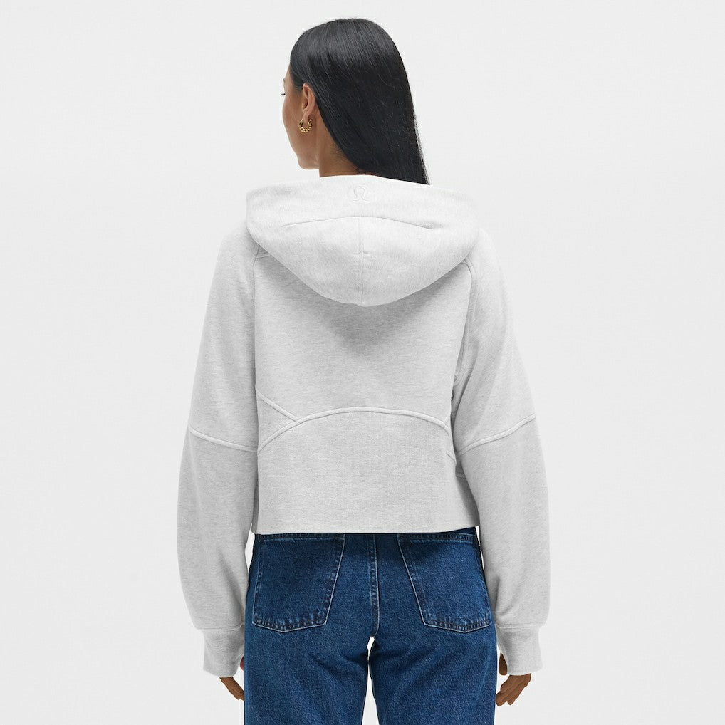 Washington Commanders lululemon Women's Scuba Oversized Half-Zip Hoodie - Heathered Core Ultra Light Grey discount