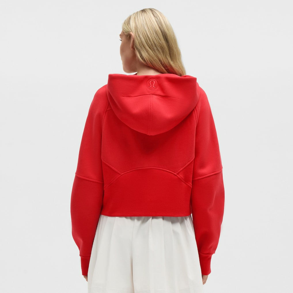Kansas City Chiefs lululemon Women's Scuba Oversized Half-Zip Hoodie - True Red outlet