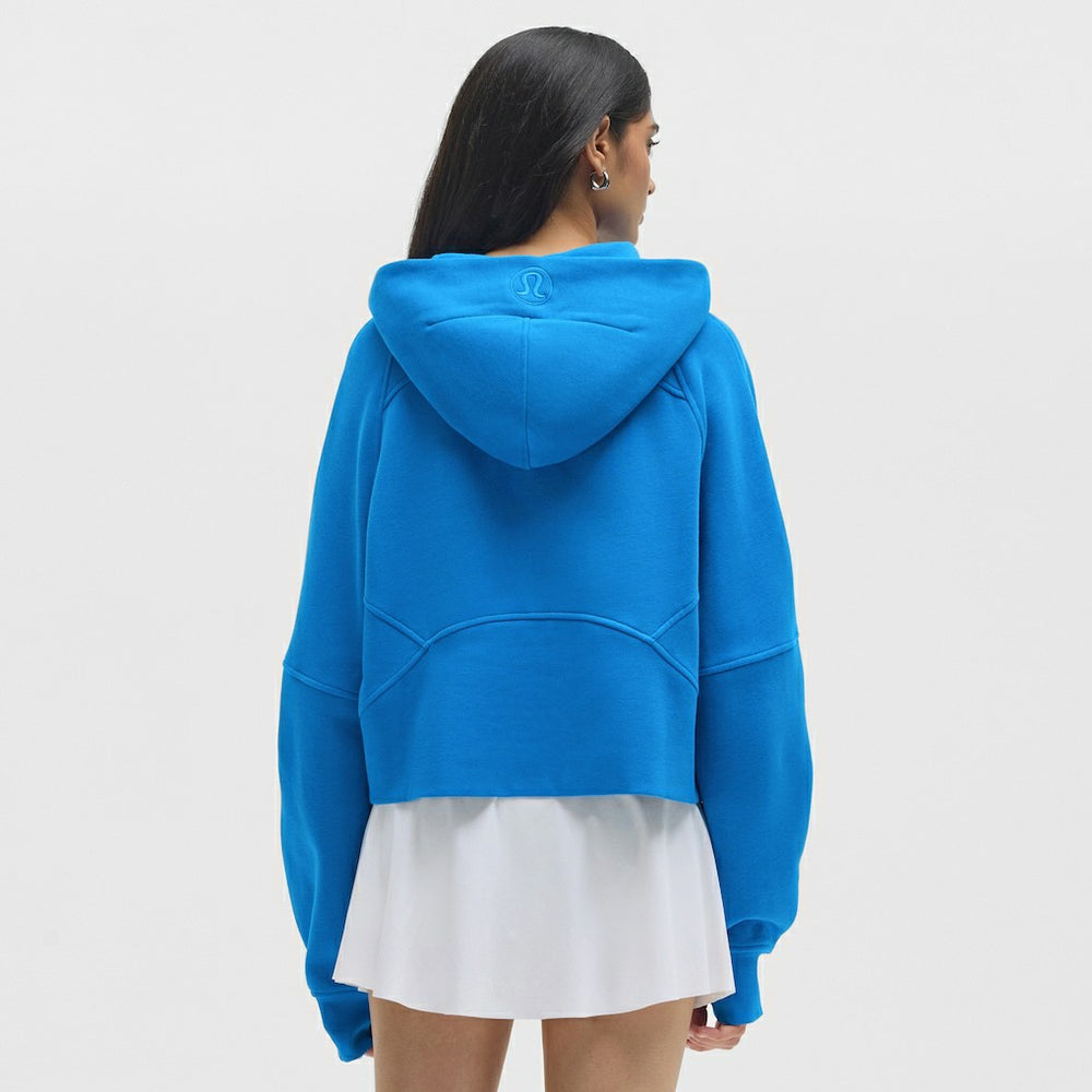 Los Angeles Chargers lululemon Women's Scuba Oversized Half-Zip Hoodie - Beaming Blue for sale
