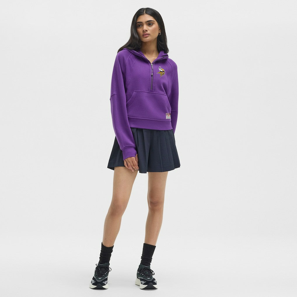 Minnesota Vikings lululemon Women's Scuba Oversized Half-Zip Hoodie - College Purple outlet