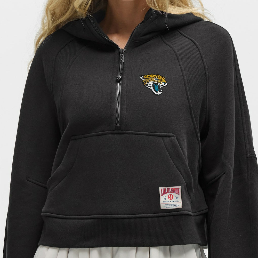 Jacksonville Jaguars lululemon Women's Scuba Oversized Half-Zip Hoodie - Black outlet