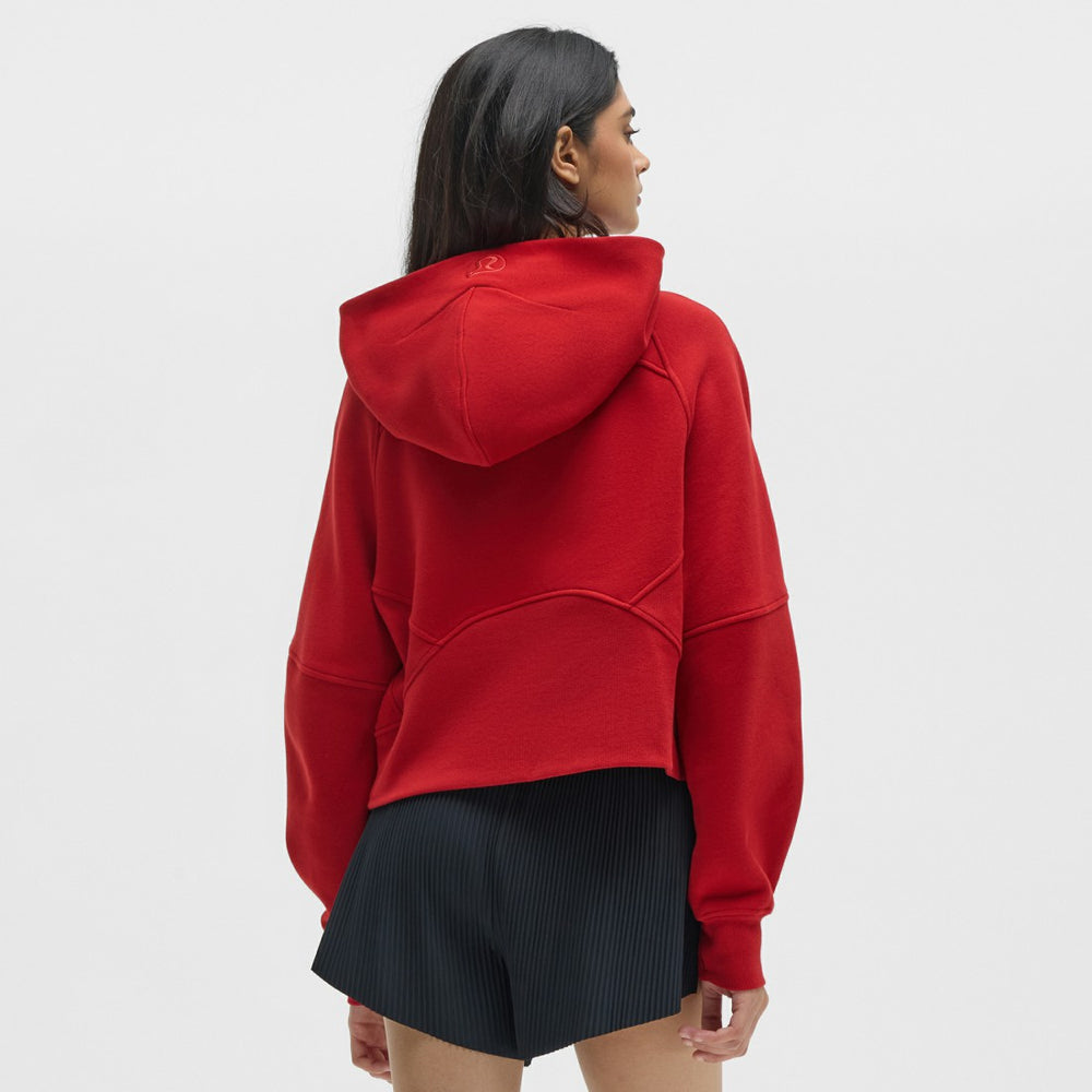 Tampa Bay Buccaneers lululemon Women's Scuba Oversized Half-Zip Hoodie - College Crimson discount