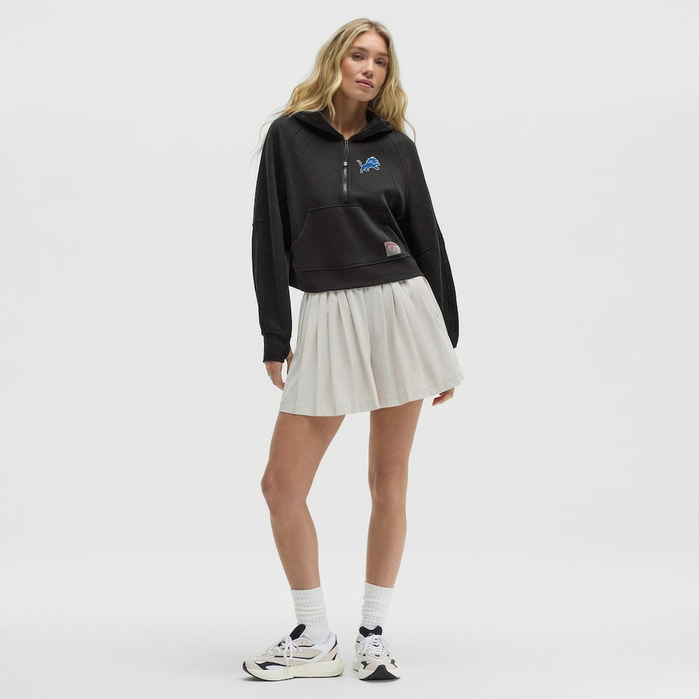 Detroit Lions lululemon Women's Scuba Oversized Half-Zip Hoodie - Black discount