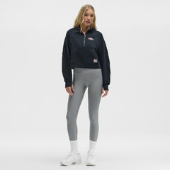 Denver Broncos lululemon Women's Scuba Oversized Half-Zip Hoodie - True Navy outlet