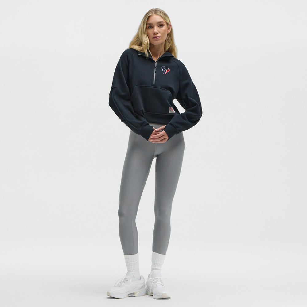 Houston Texans lululemon Women's Scuba Oversized Half-Zip Hoodie - True Navy outlet