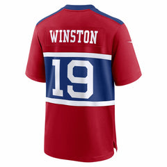Jameis Winston New York Giants Alternate Game Jersey - Century Red | Nike cheap