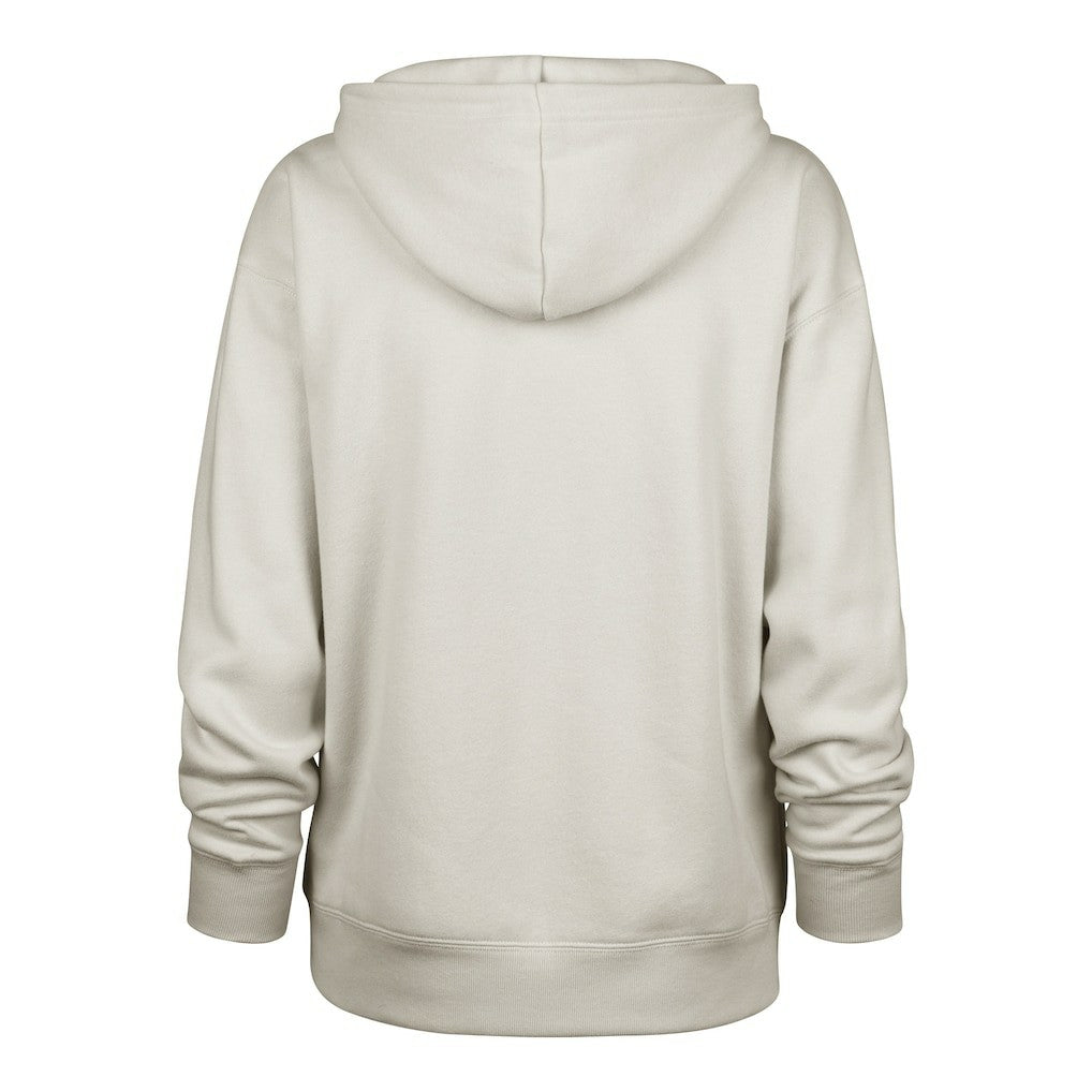 Cleveland Browns '47 Women's Dawg Pound XL Whirlwind Naomi Pullover Hoodie - Cream for sale
