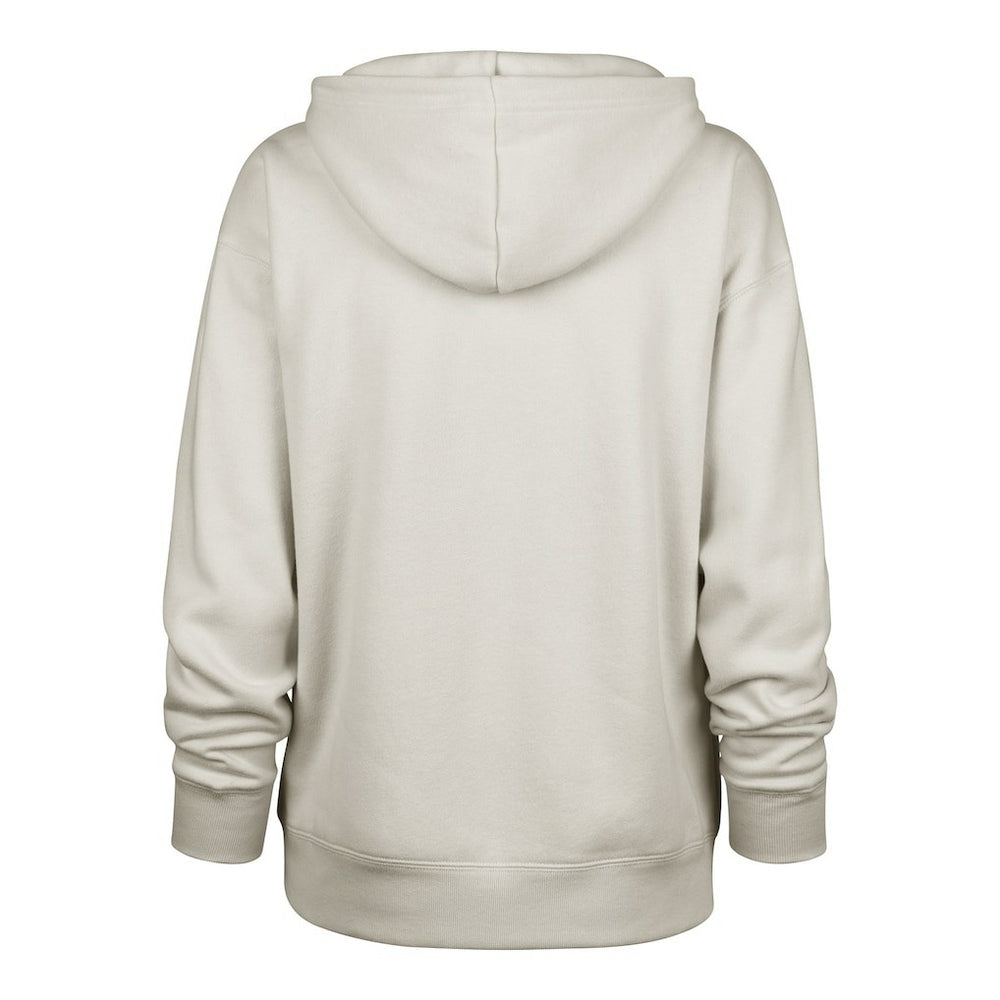 Cleveland Browns '47 Women's Dawg Pound XL Whirlwind Naomi Pullover Hoodie - Cream for sale