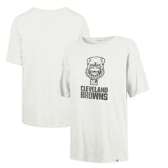 Cleveland Browns '47 Women's Dawg Pound XL Premier Sadie Oversized T-Shirt - Cream online