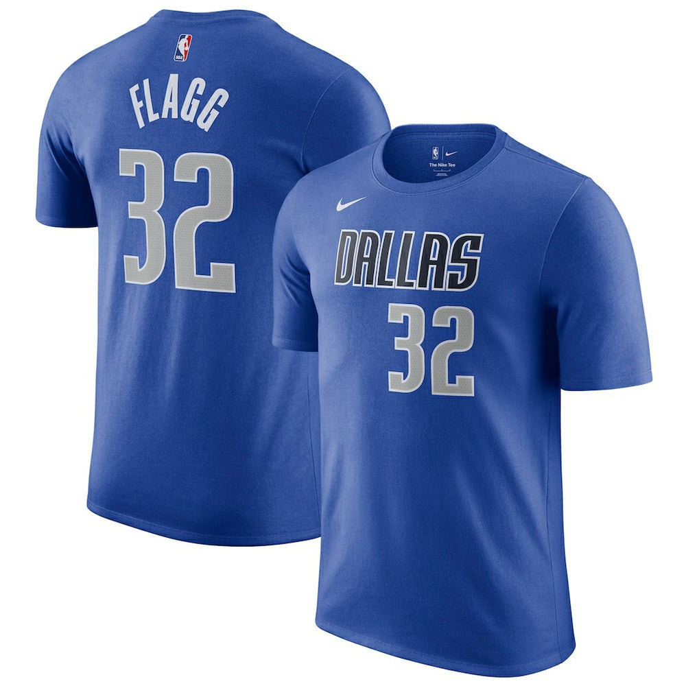 Cooper Flagg Dallas Mavericks 2025 NBA Draft Icon Name & Number T-Shirt sale - Blue | Nike outlet