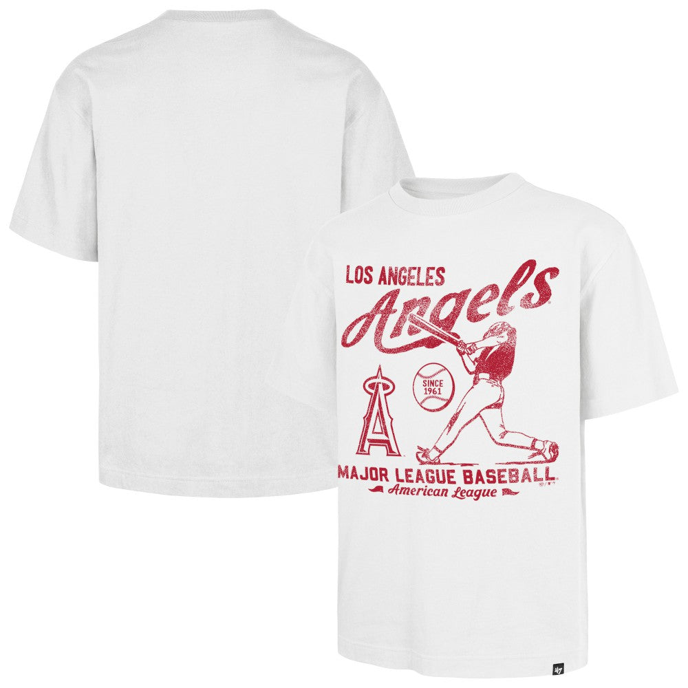 Los Angeles Angels Regional Batter Foundation T-Shirt - White | 47 brand