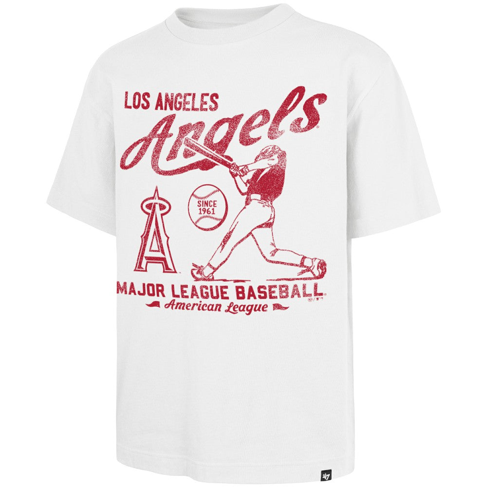 Los Angeles Angels Regional Batter Foundation T-Shirt - White | 47 brand