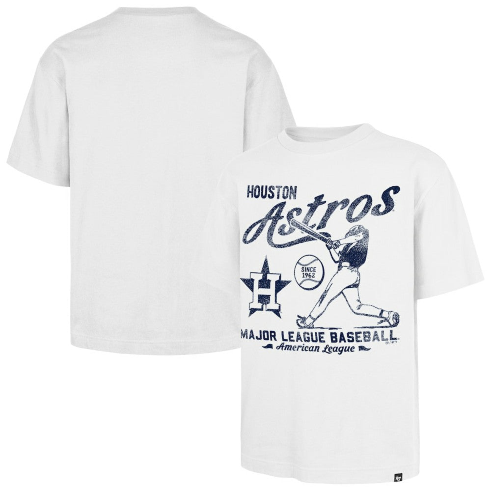 Houston Astros Regional Batter Foundation T-Shirt - White | 47 brand