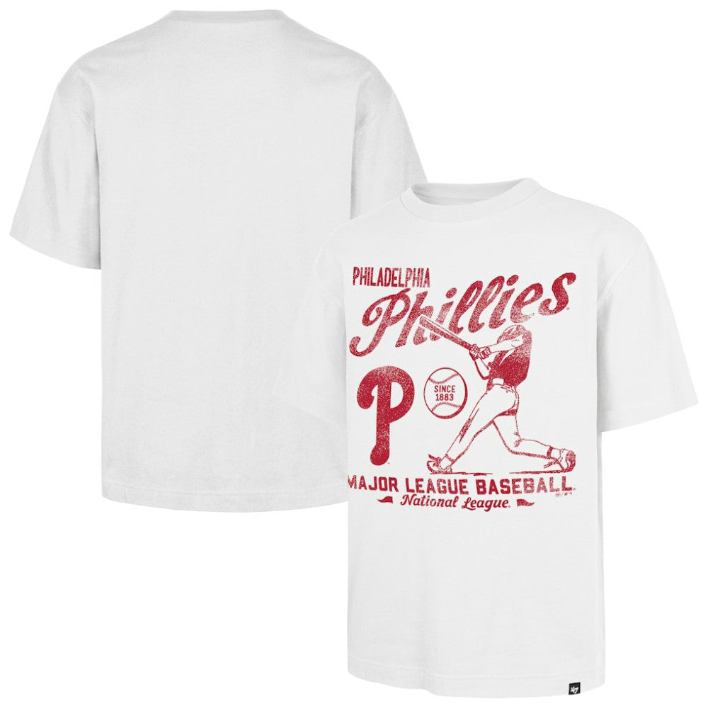 Philadelphia Phillies Regional Batter Foundation T-Shirt - White | 47 brand