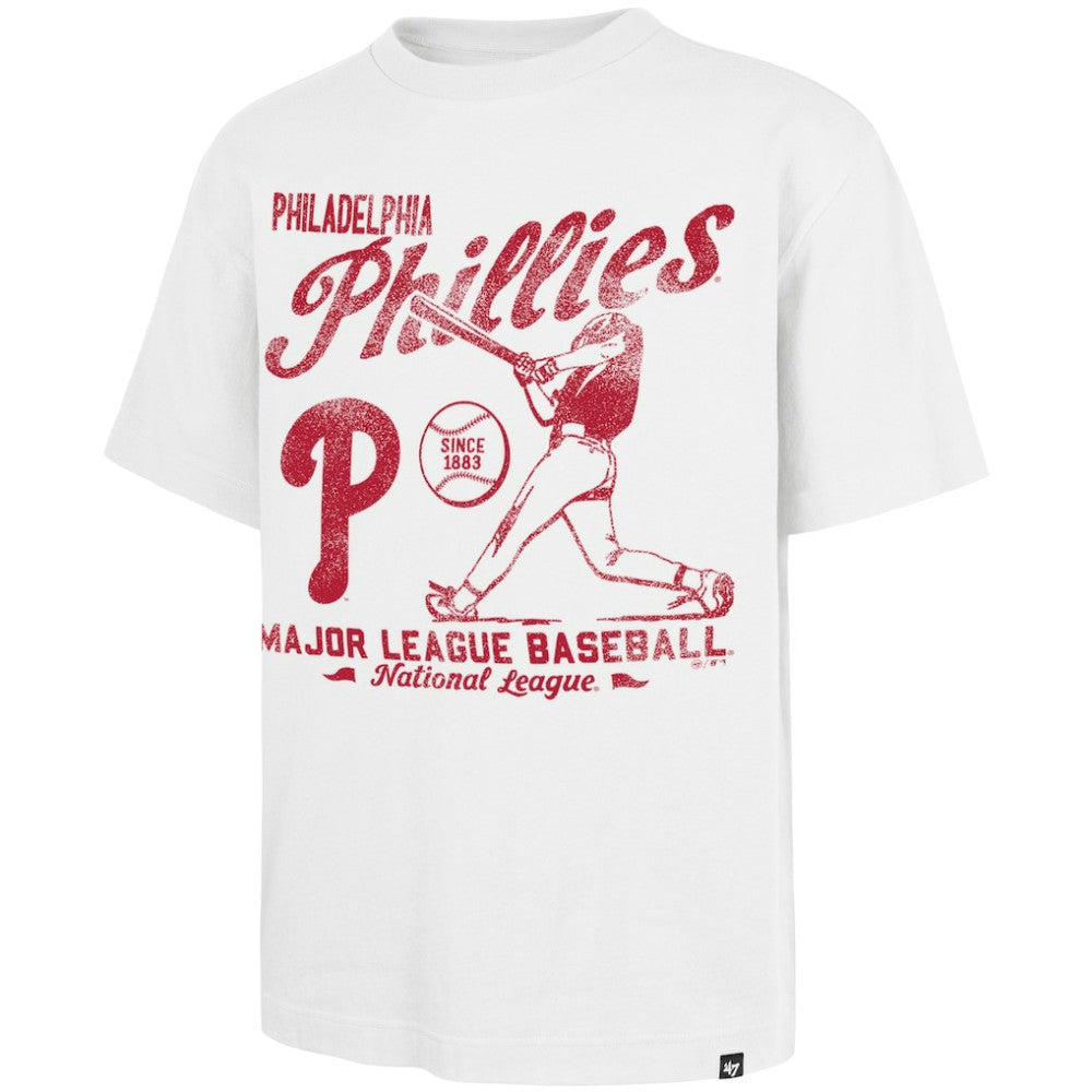 Philadelphia Phillies Regional Batter Foundation T-Shirt - White | 47 brand
