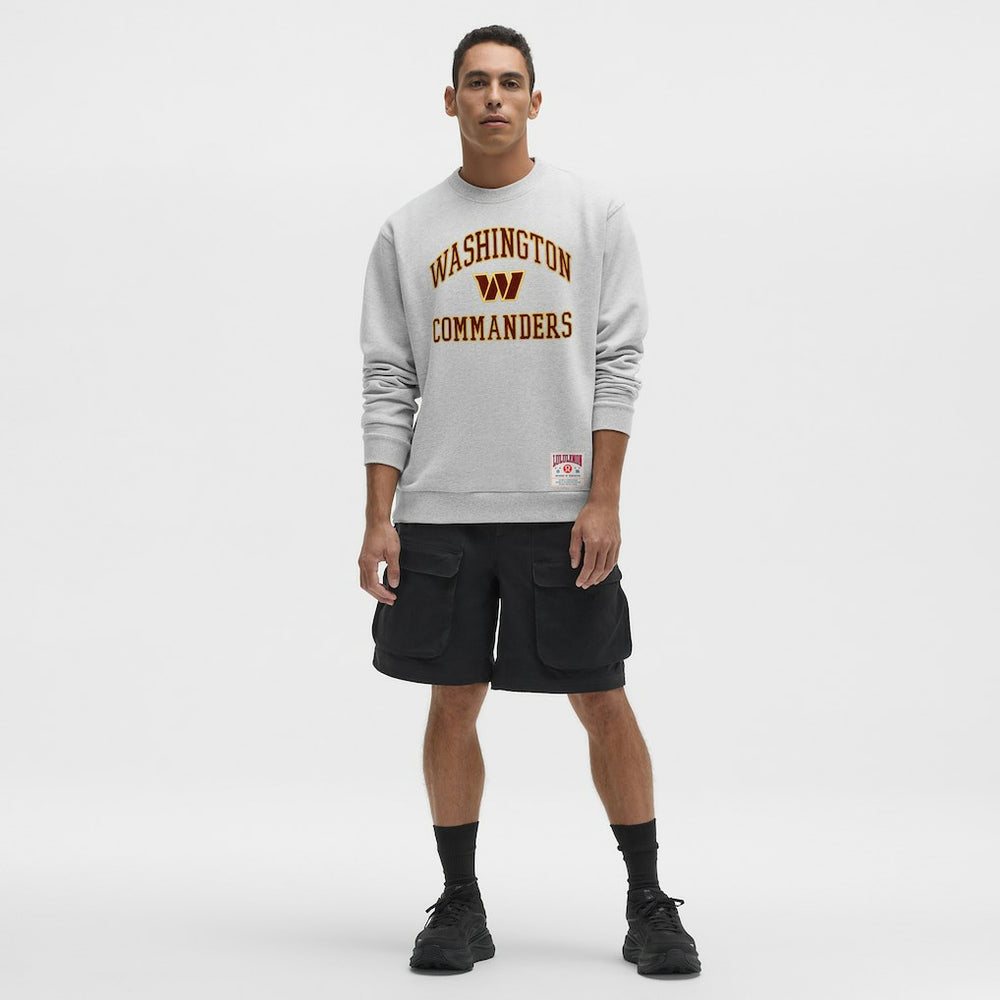 Washington Commanders lululemon Steady State Sweatshirt - Heathered Silver Drop cheap