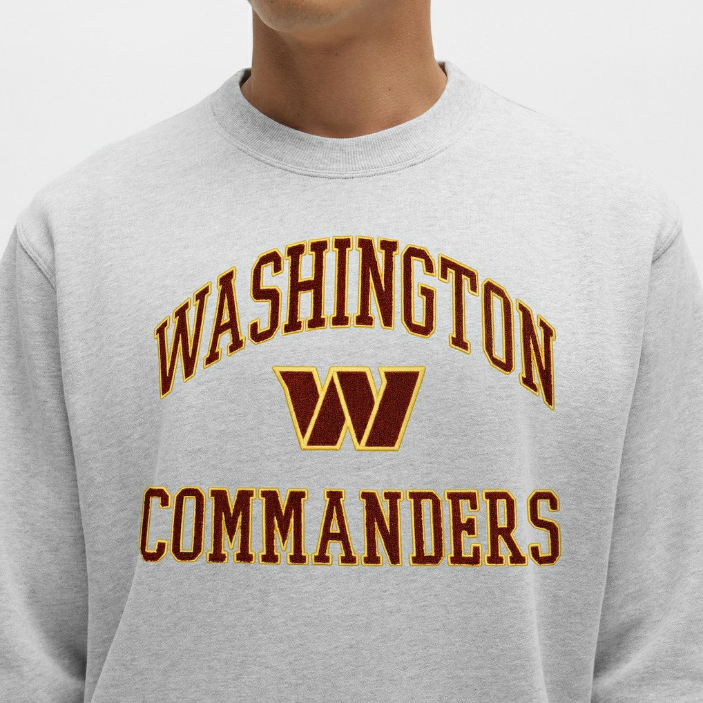 Washington Commanders lululemon Steady State Sweatshirt - Heathered Silver Drop cheap