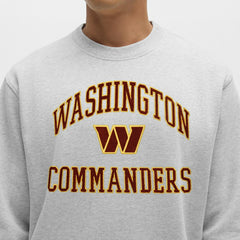 Washington Commanders lululemon Steady State Sweatshirt - Heathered Silver Drop cheap