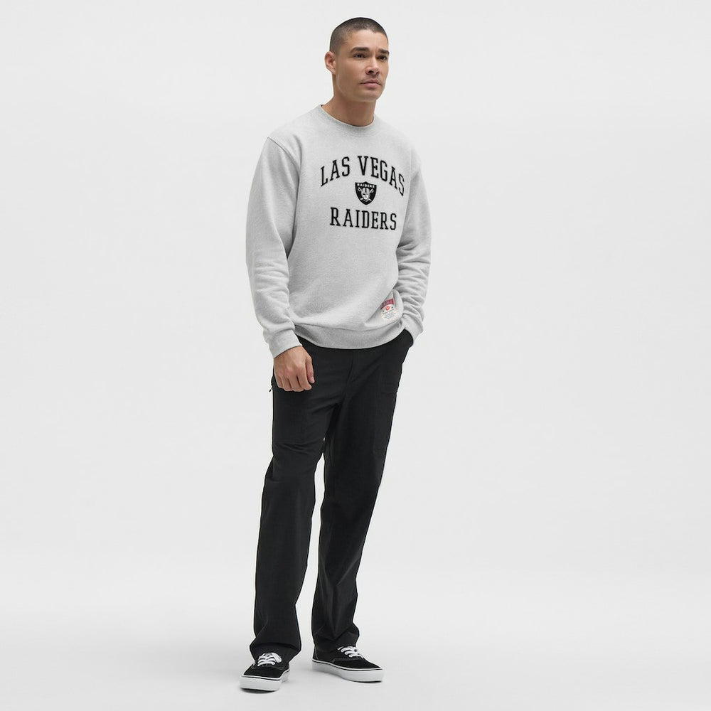 Las Vegas Raiders lululemon Steady State Sweatshirt - Heathered Silver Drop sale