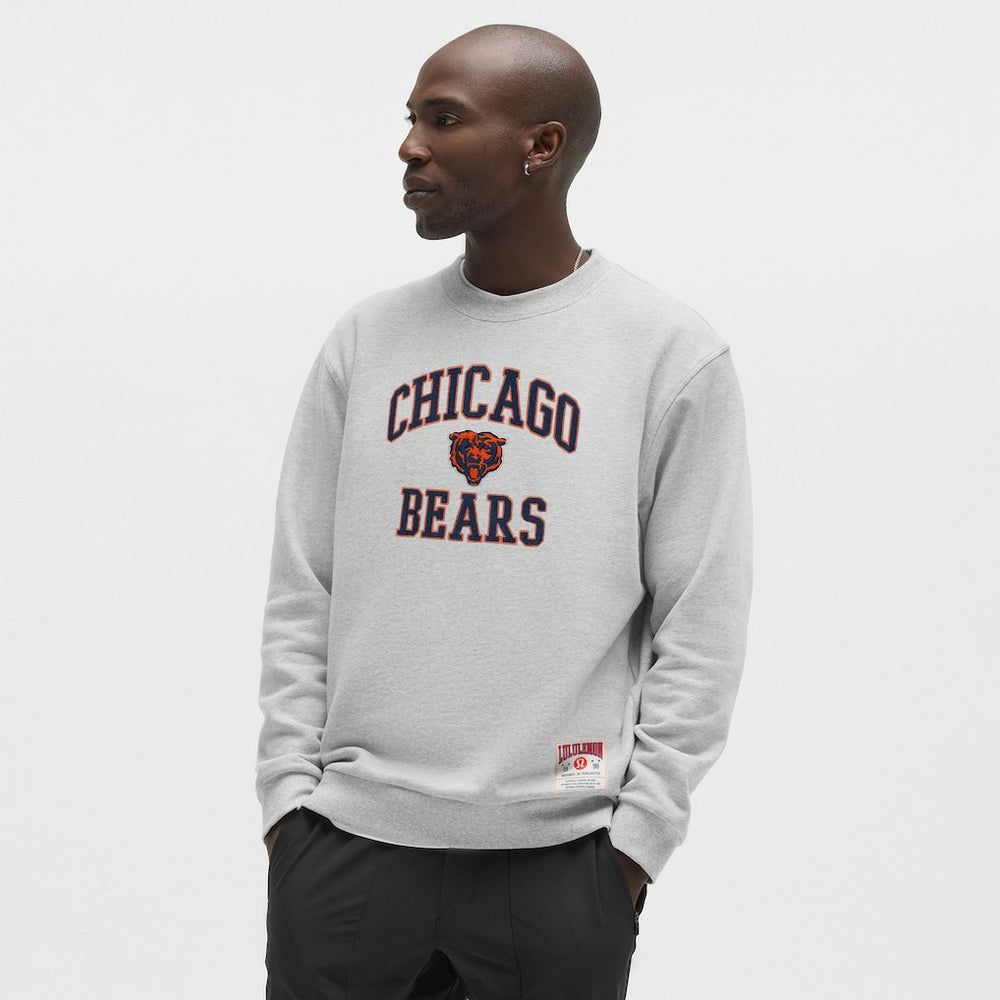 Chicago Bears lululemon Steady State Sweatshirt - Heathered Silver Drop online