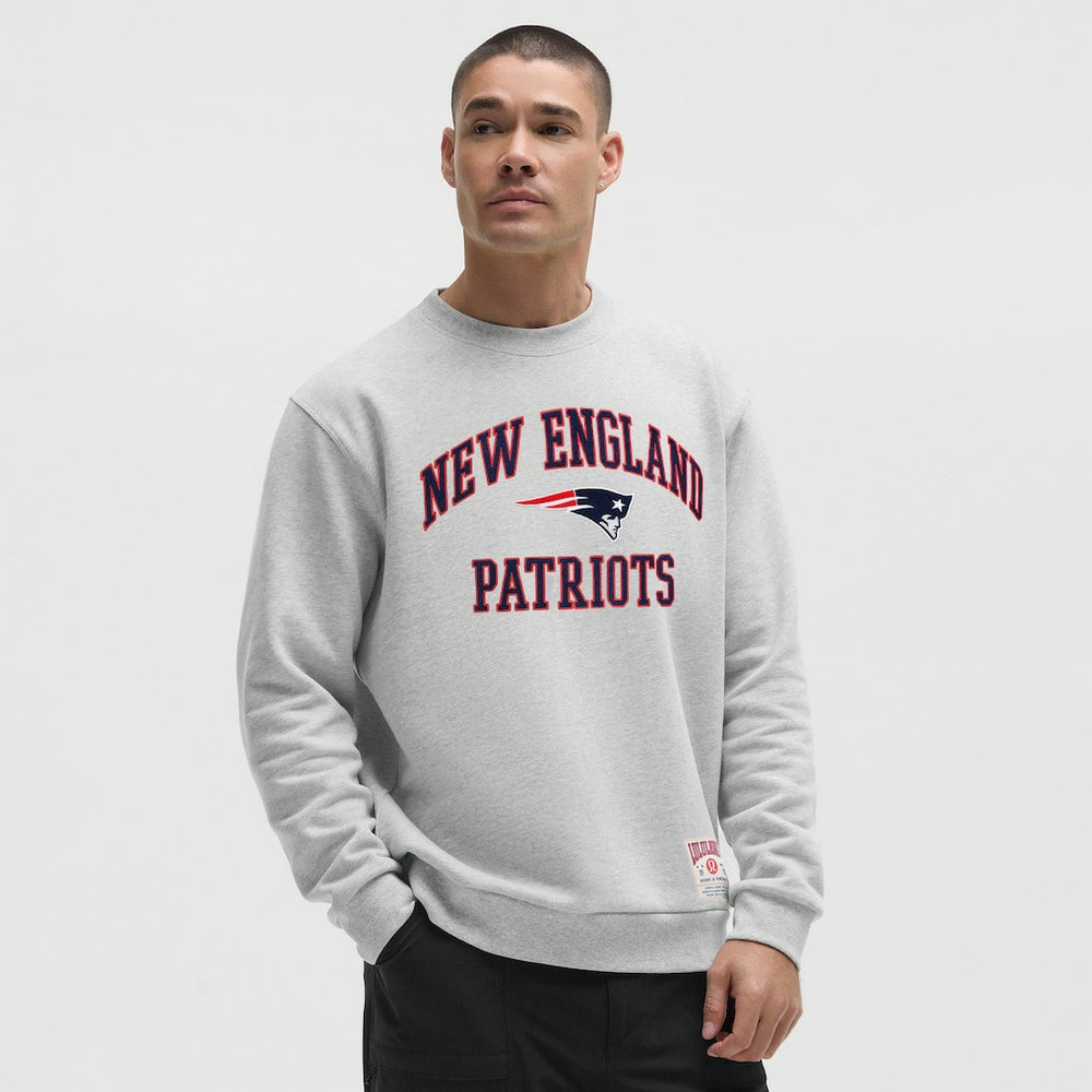 New England Patriots lululemon Steady State Sweatshirt - Heathered Silver Drop cheap