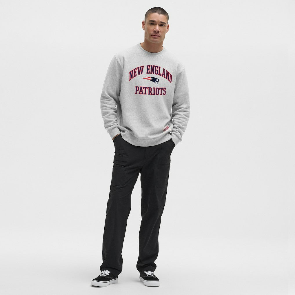 New England Patriots lululemon Steady State Sweatshirt - Heathered Silver Drop cheap