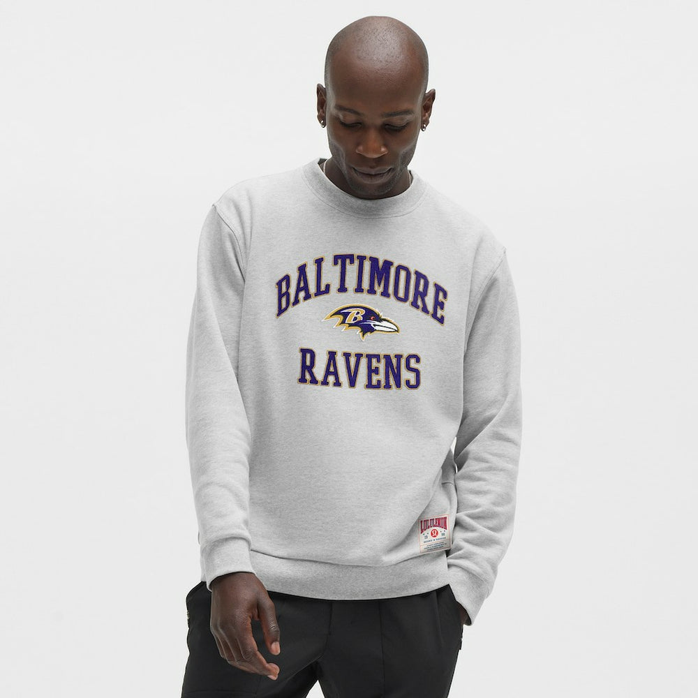 Baltimore Ravens lululemon Steady State Sweatshirt - Heathered Silver Drop sale