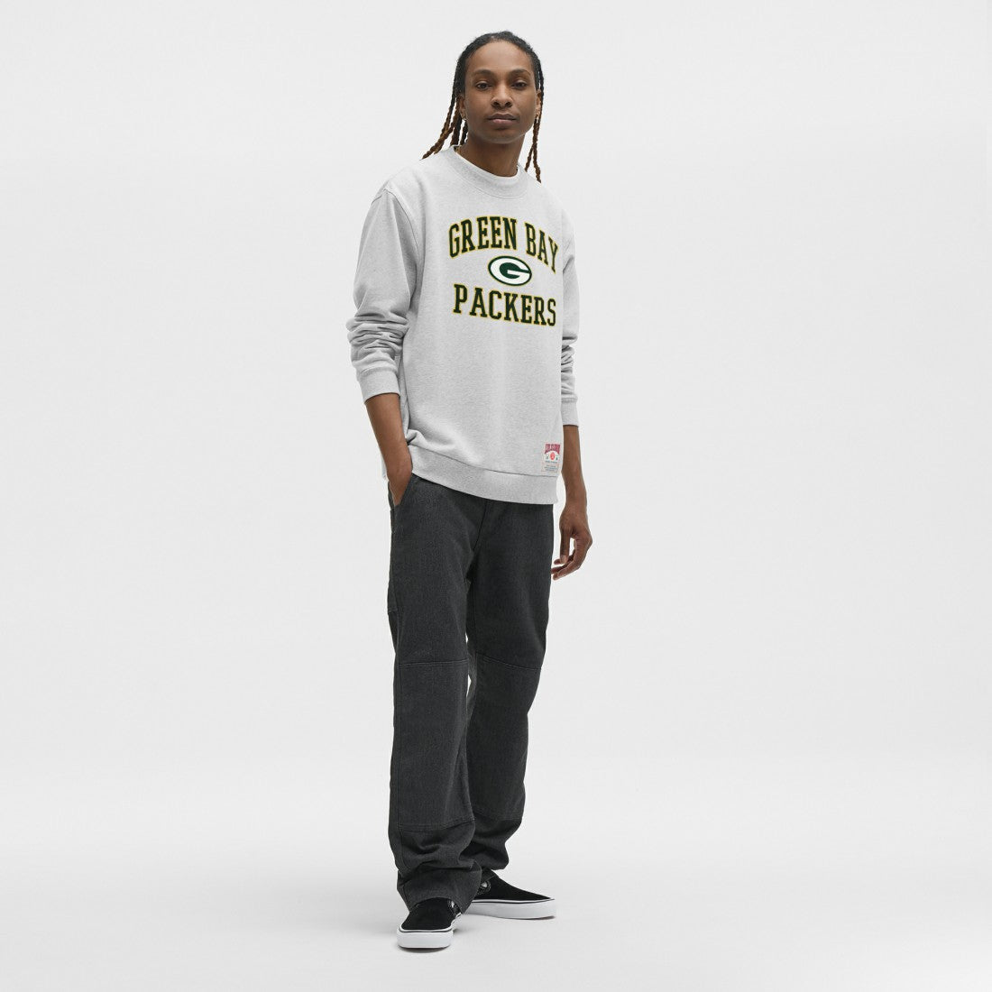 Green Bay Packers lululemon Steady State Sweatshirt - Heathered Silver Drop cheap