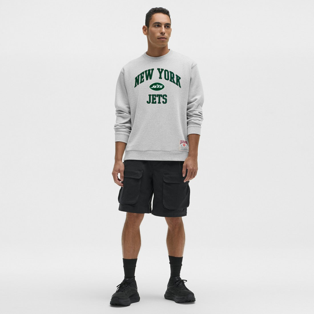 New York Jets lululemon Steady State Sweatshirt - Heathered Silver Drop outlet
