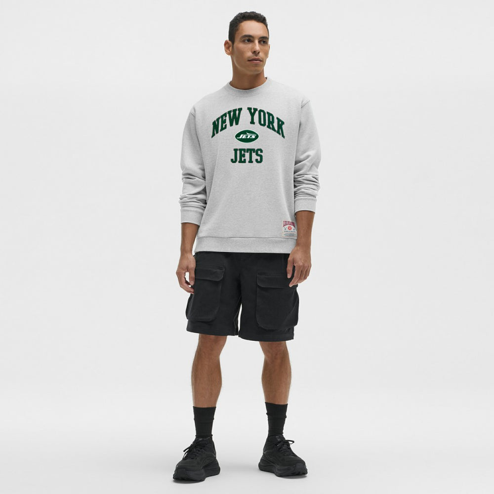 New York Jets lululemon Steady State Sweatshirt - Heathered Silver Drop outlet