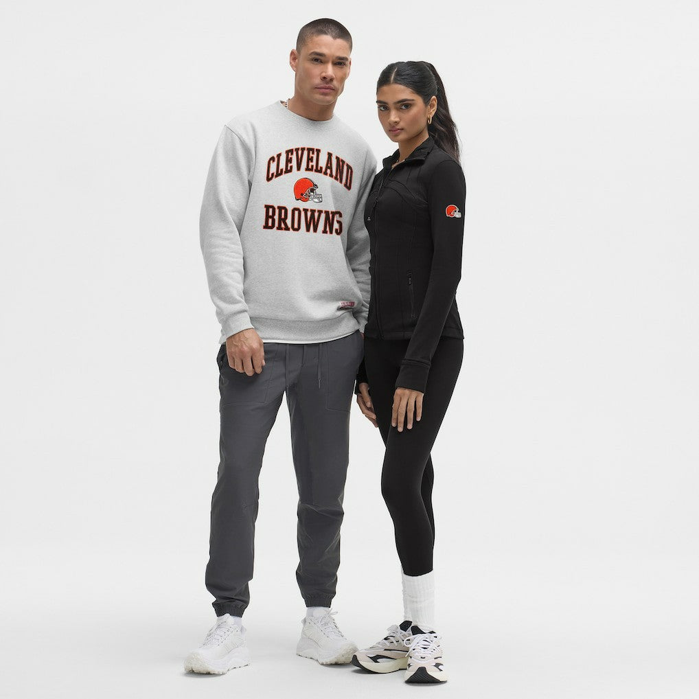 Cleveland Browns lululemon Steady State Sweatshirt - Heathered Silver Drop sale