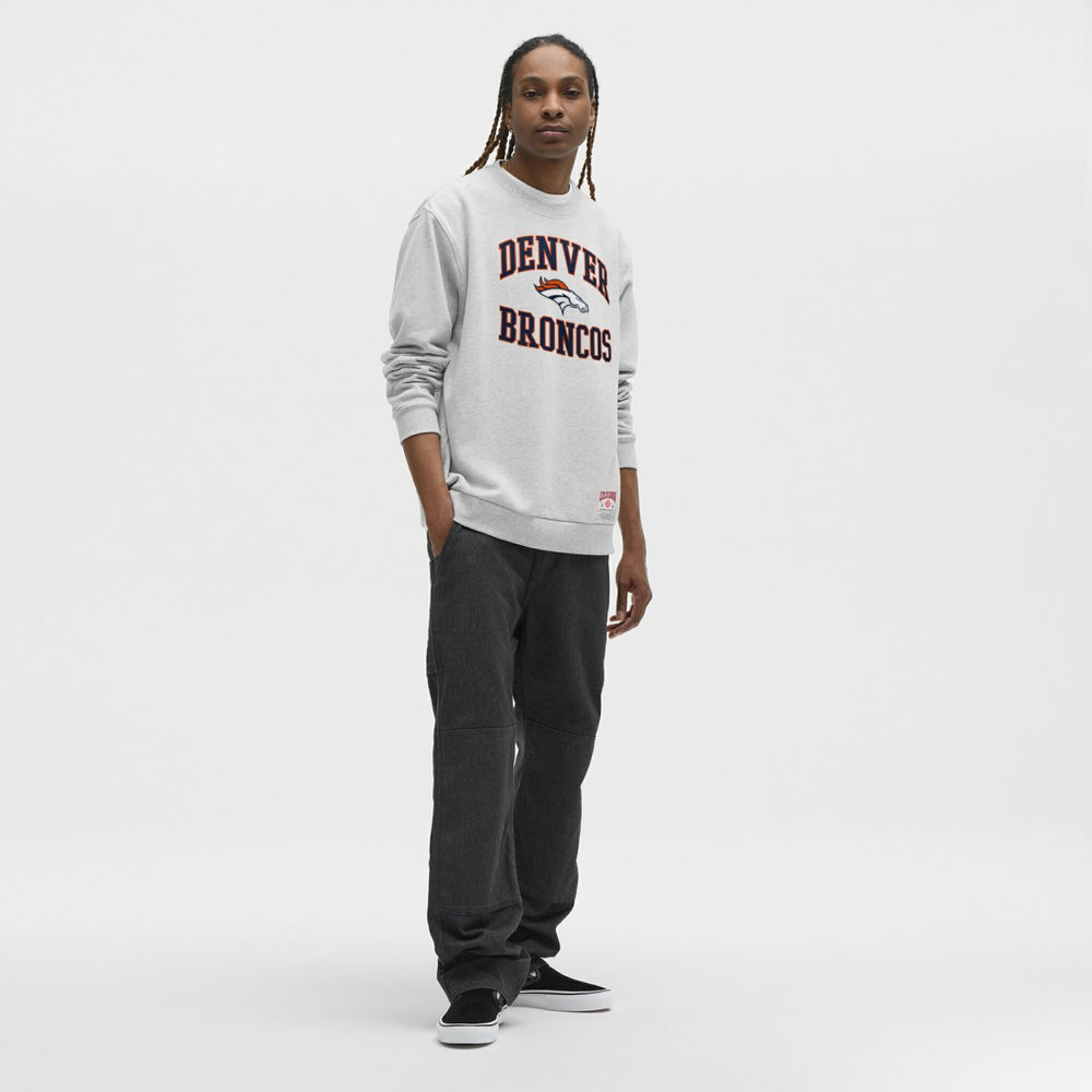 Denver Broncos lululemon Steady State Sweatshirt - Heathered Silver Drop discount