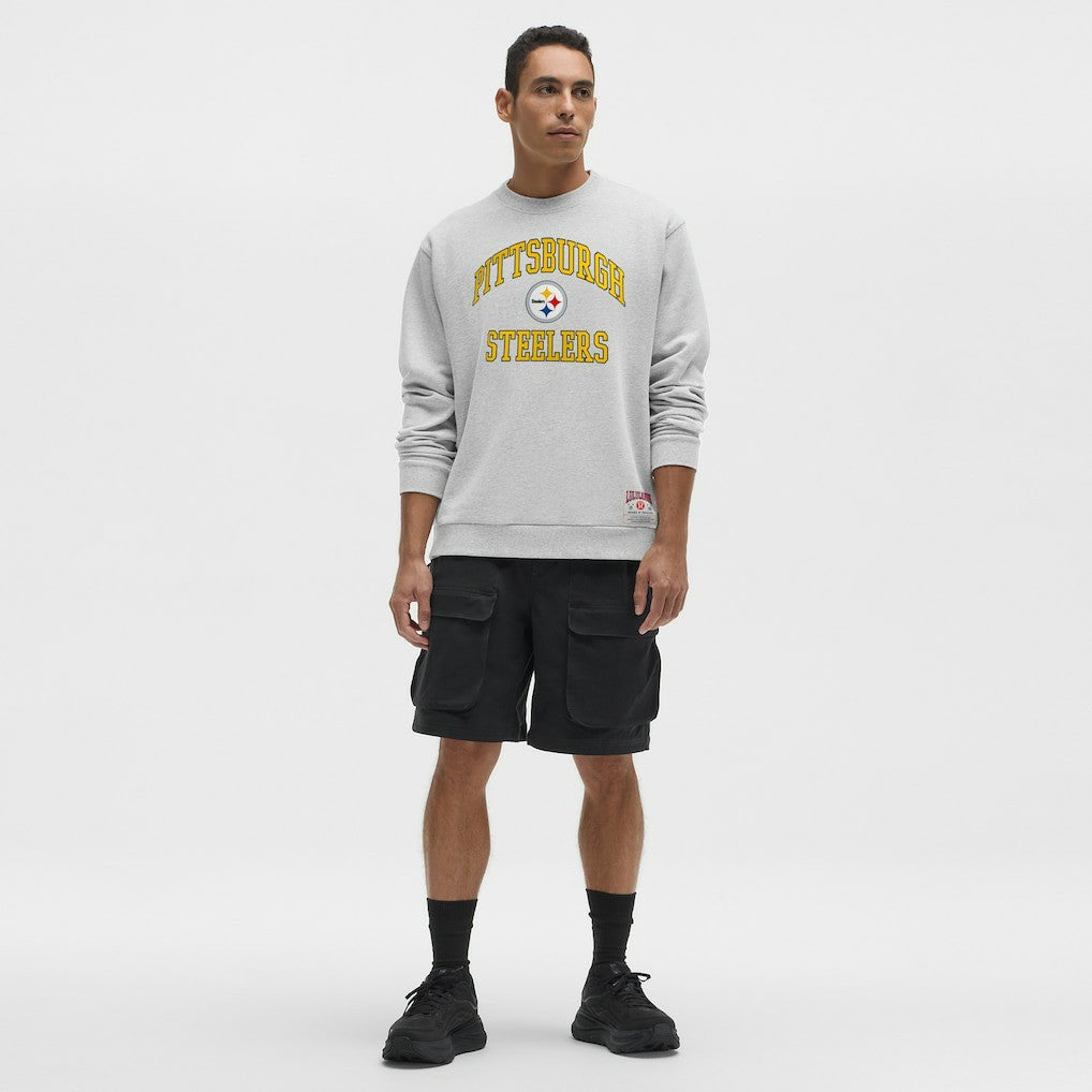 Pittsburgh Steelers lululemon Steady State Sweatshirt - Heathered Silver Drop outlet