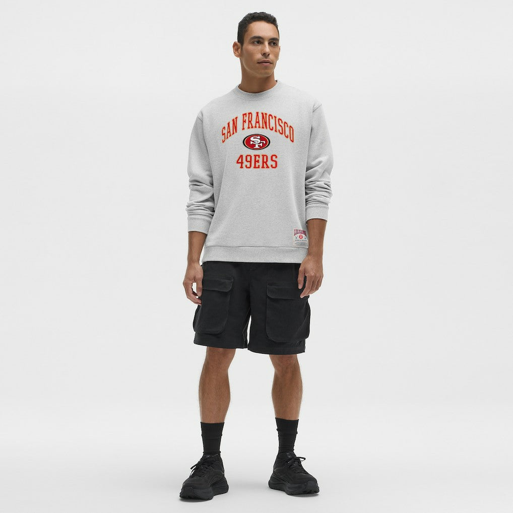San Francisco 49ers lululemon Steady State Sweatshirt - Heathered Silver Drop cheap