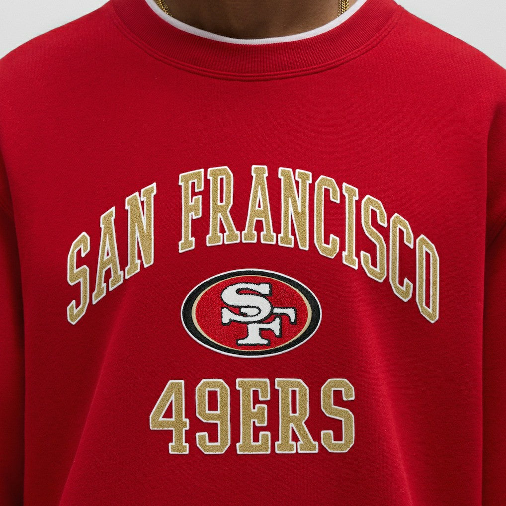 San Francisco 49ers lululemon Steady State Sweatshirt - College Crimson outlet