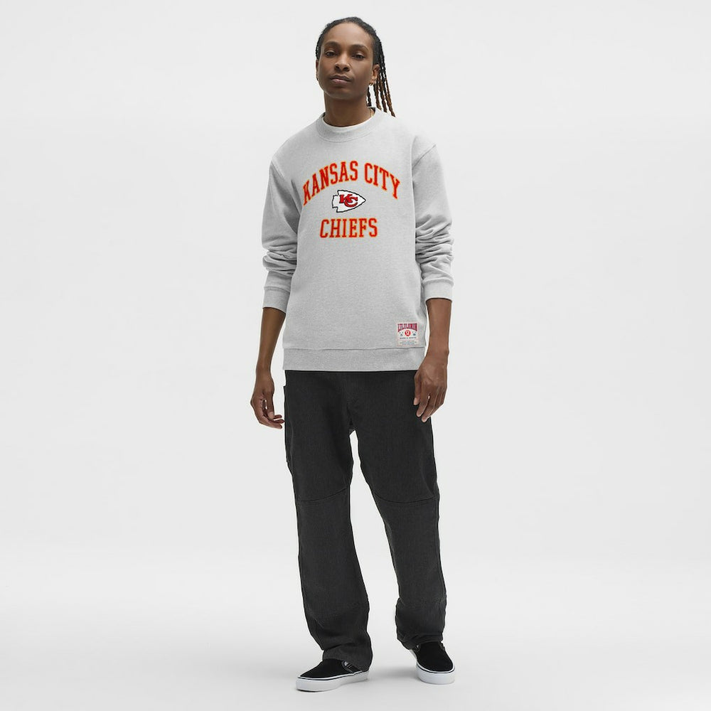 Kansas City Chiefs lululemon Steady State Sweatshirt - Heathered Silver Drop cheap