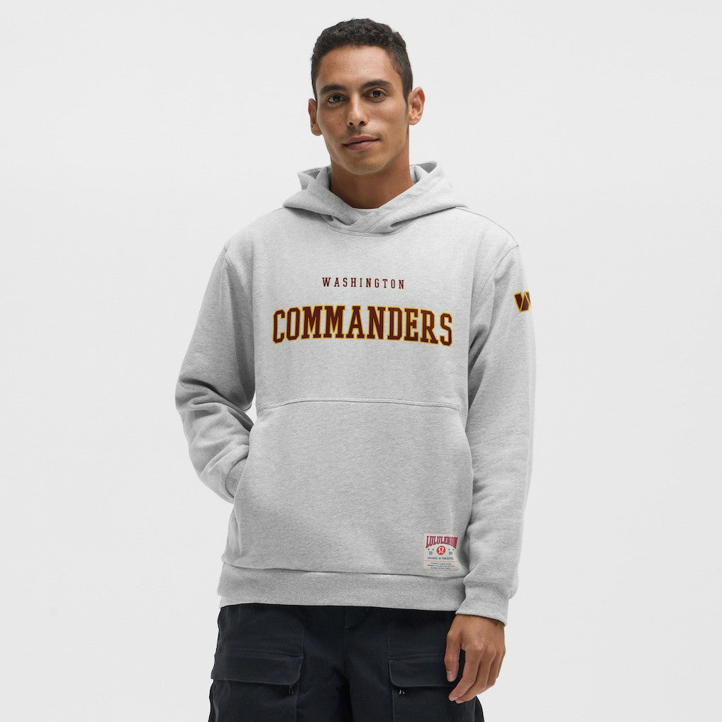 Washington Commanders lululemon Steady State Pullover Hoodie - Heathered Silver Drop discount