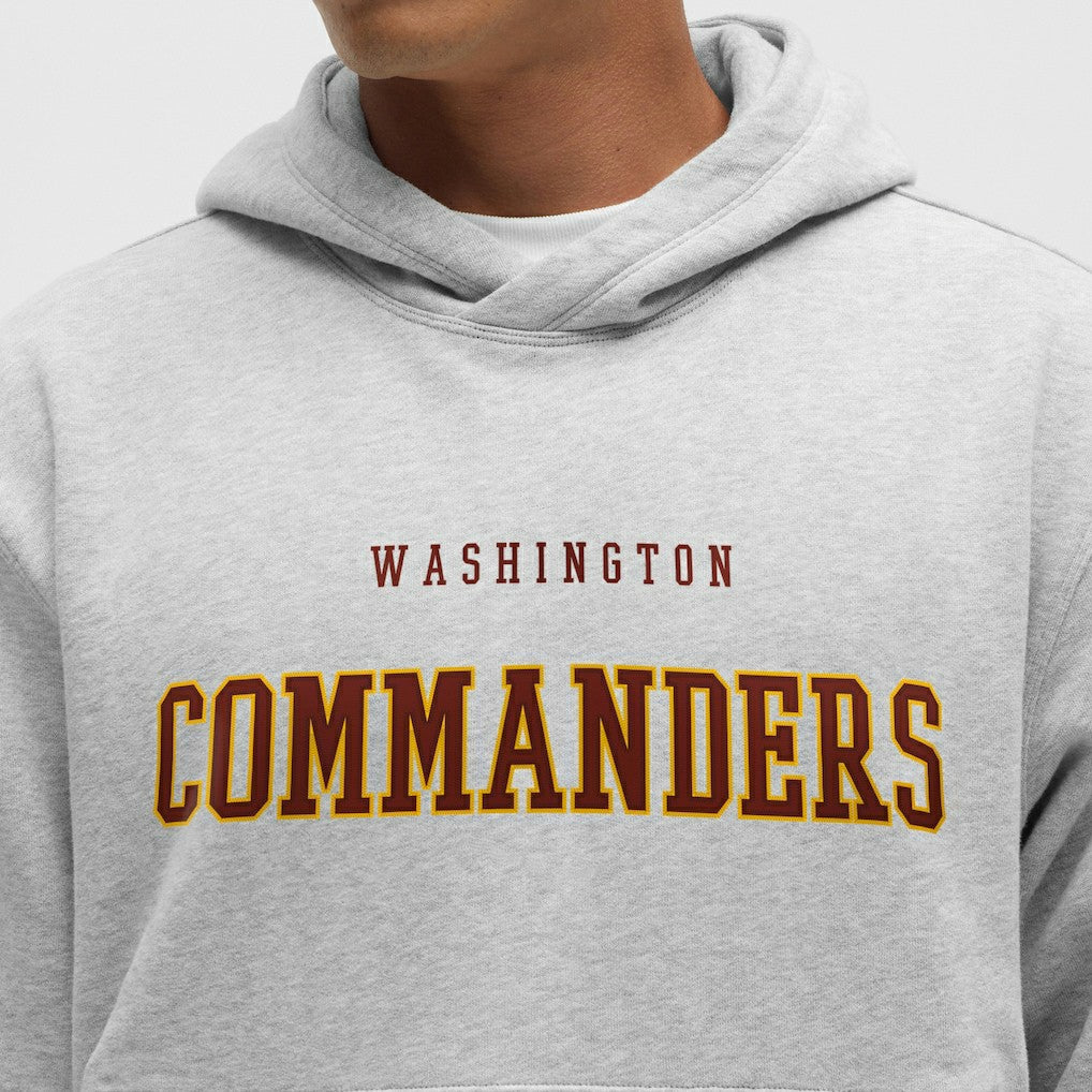 Washington Commanders lululemon Steady State Pullover Hoodie - Heathered Silver Drop discount