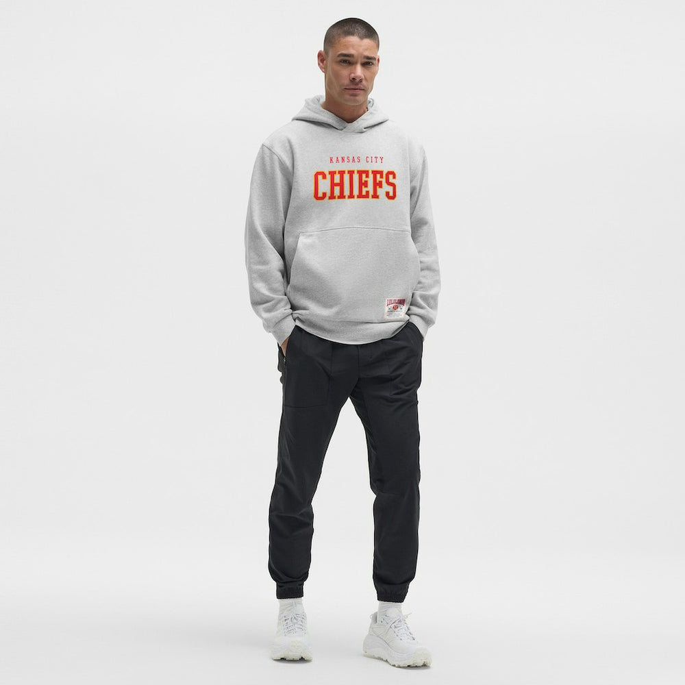Kansas City Chiefs lululemon Steady State Pullover Hoodie - Heathered Silver Drop sale